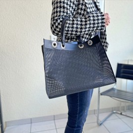 Shopper Netzblachen-Tasche